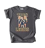 Tres Leches Youth T-Shirt | Funny Indiana Basketball Tee with Caitlin Clark & Sophie Cunningham | Kids Fan Merch Pepper