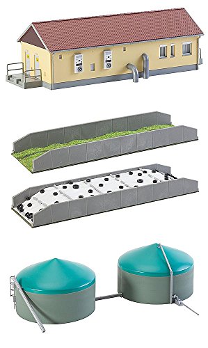 Preisvergleich Produktbild Faller FA 130468 - Biogasanlage, Zubehör für die Modelleisenbahn, Modellbau