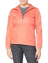 Joma Galia, Chubasquero Para Mujer, Rosa (Salmon),...: Chubasquero con capucha integrada, protección para la cremallera en el cuello Bolsillos laterales sin cremallera Ideal para la practica de cualquier modalidad bajo la lluvia Adecuado para la práctica de deporte a nivel profesional