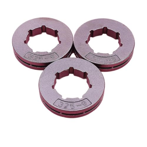 Jantes de pignon .325 cannelure 22mm 9 dents chaîne tronçonneuse - 4
