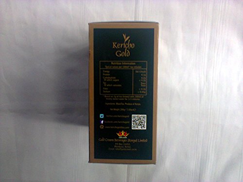 Kenya Tea-kericho Gold Natural Round Tea Bags-100 Round Tea Bags(foil Wrapped)