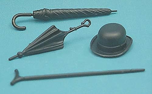 Melody JaneDolls house Miniature Chrysnbon Umbrellas Walking Stick, Parasol etc