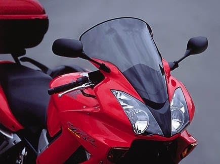 Spoilerscheibe Getönt Mit ABE – 520 Mm Hoch, 430 Mm Breit, Für Motorräder, Ergonomisches Design