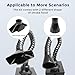 Sovol Solder Fume Extractor, 100W Suction Smoke Absorber Remover with Air Volume 200m³/h, 3-Stage Filtration, 2 shapes of Smoke Hoods and 3 Exhaust Hoses for Welding Smoke Absorption Soldering