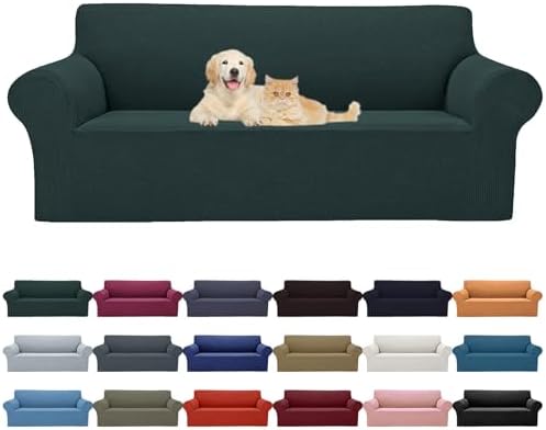 Cupuamon 2026 New Stretch Sofa Slipcovers Couch Cover for 3 Cushi...