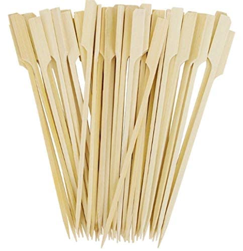Wooden Gun Skewers - Barbecue Skewer Set for Outdoor Dining, Ideal for Starters Like Fruits, Kababs, BBQ Sticks for Grilling (3.5 inch, 50)-image-32