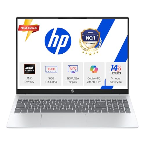 HP OmniBook 5 (Previously Pavilion) 50 Tops, AMD Ryzen AI 5 340 (...