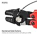 Booms Fishing CP1 Fishing Crimping Pliers, High Carbon Steel Fishing Plier Wire Rope Leader Crimping Tool, 10 inch Crimpers Swager with Ergonomic Handle, Red