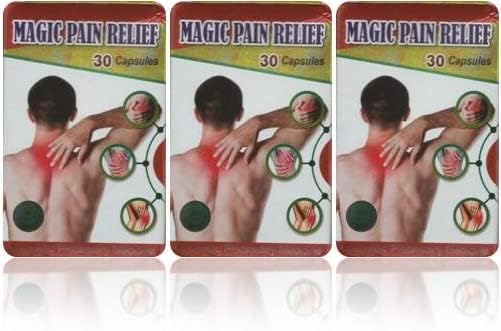 Bengal Herbs Magic Pain Relief Capsule for Joint Pain - Pack of 3 ORIGINAL
