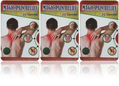 Bengal Herbs Magic Pain Relief Capsule for Joint Pain - Pack of 3 ORIGINAL