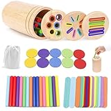 Tbintul Jeux Montessori 1 2 3 Ans, 3 en 1 Jouet Enfant 1 2 3 Ans, Apprendre...