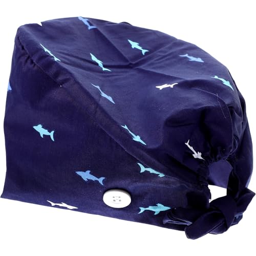 TENDYCOCO Unisex Arbeitshut mit Wal-Aufdruck aus 100% Baumwolle für Damen und Herren