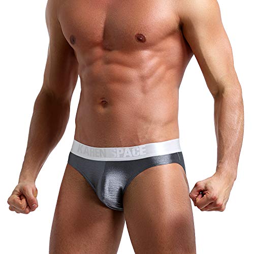 Arjen Kroos Men's Sexy Silky Jockstrap Tagless Underwear High Elastic Bulge Pouch Jock Briefs #TOP3