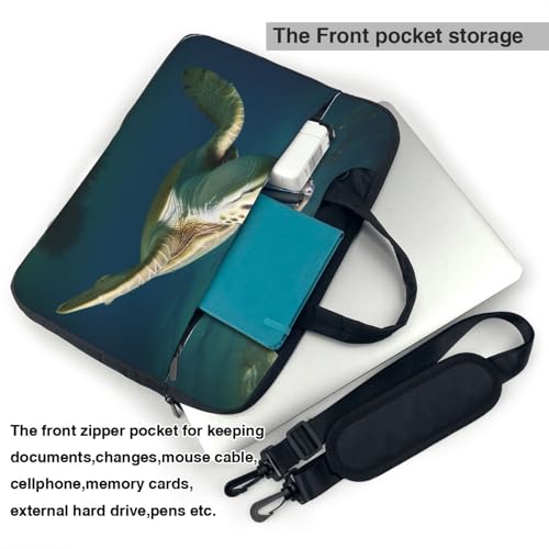 Bolso Tote para Laptop unisex impermeable cuero miniatura 5