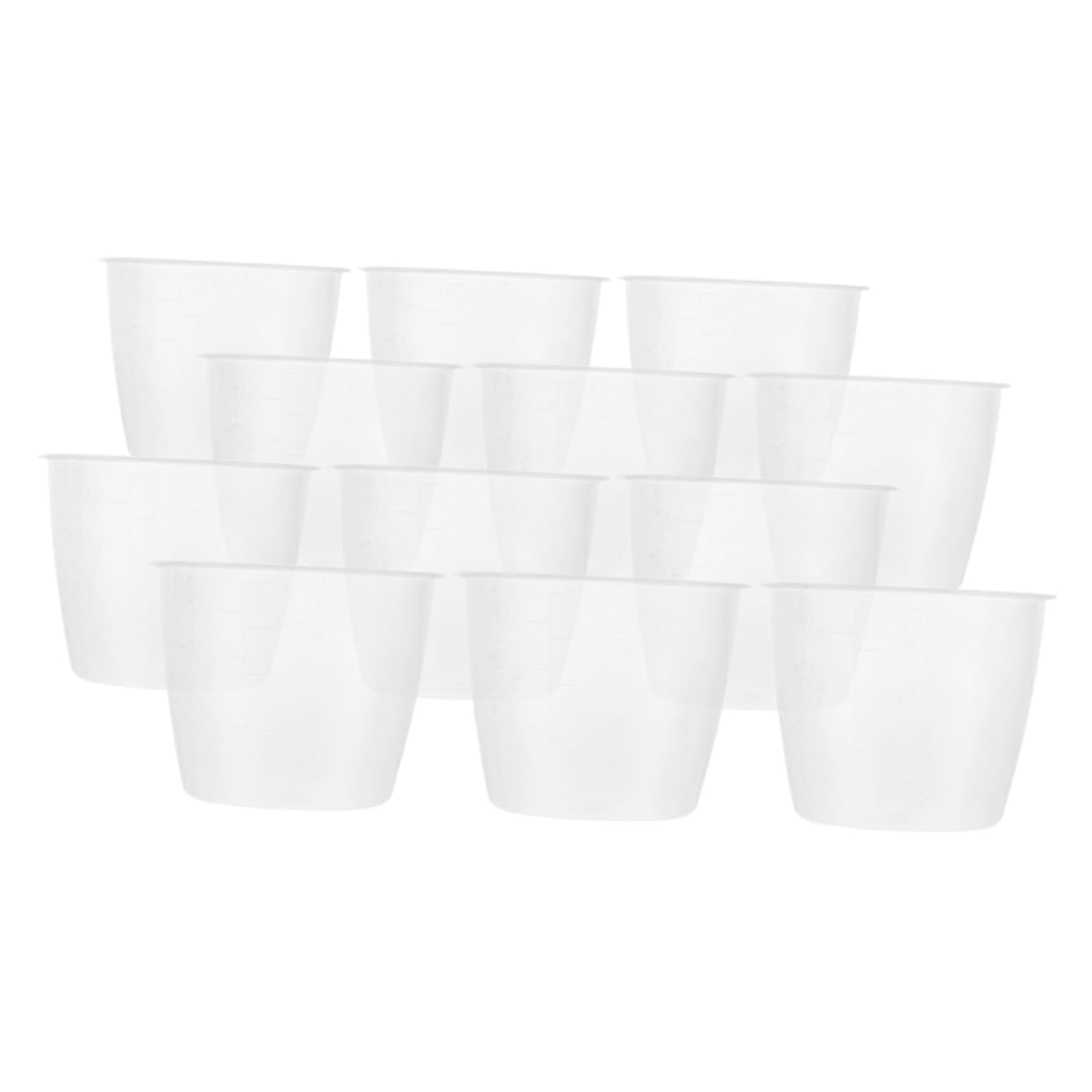 Alipis 60 Piezas Taza Medidora De Olla Arrocera Taza Medidora Graduada Taza para Hornear Cuchara para Granos De Café Taza Medidora De Líquido Taza De Control De Porciones Herramienta De