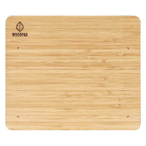 ViewSonic WoodPad 7 Tableta de dibujo de bambú de 8 x 7 pulgadas con lápiz sensible a la presión...