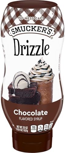 Smucker’s Drizzle Chocolate Flavored Syrup, 12 (20 Oz.) Squeeze Bottles
