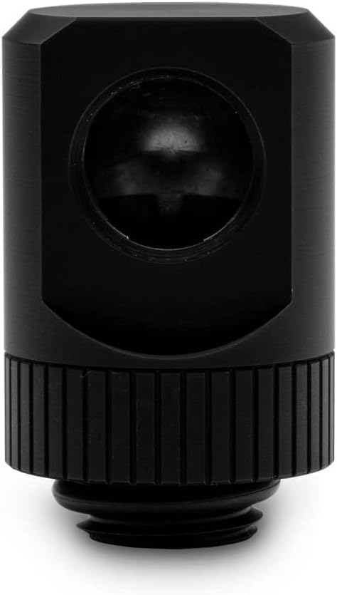 EKWB EK-Quantum Torque STC-10/13 Compression and 90 Degree Angled Rotary Fitting Set, Black, 2-Pack