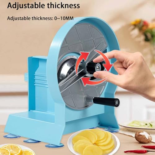 Cortadora manual de verduras multifuncional ajustable miniatura 6
