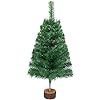 DERAYEE 2ft groene kerstboom kunstmatige dennenboom kerstboom voor kerstdecoratie