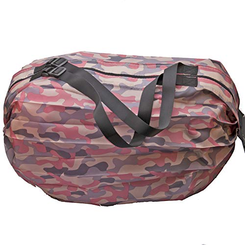 1 STKS opvouwbare boodschappentassen, reizen in een schouder draagbare tas, draagbare boodschappentas voor het kopen van… - Image 8