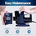 Alpine Corporation 2100 GPH Submersible Water Pump with 33 FT Cord and Adapters for Ponds, Fountains, Waterfalls, and Water Circulation, 192 Watts 20 FT Lift Quiet Operation Vertical/Horizontal