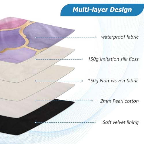 Funda para portátil 13-14 pulgadas impermeable con diseño geométrico miniatura 4