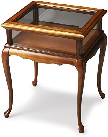 Butler Burton Olive Ash Burl Curio Table