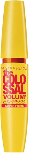 Maybelline NY Máscara de Cílios The Colossal Volum' Express Super Filme, Preto, 9.2ml