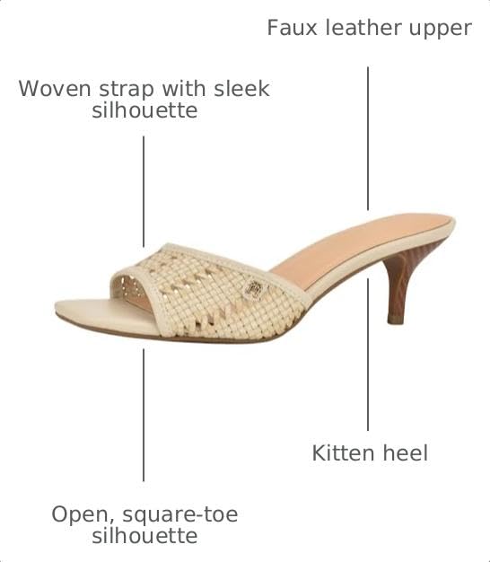 Tommy Hilfiger Women's Claihre Heeled Sandal, Ivory 150, 5.5 - image 2