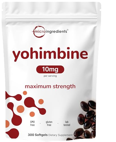 Yohimbine HCL - Double Strength 300 Softgels