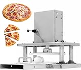 LBJDJYB Pizzateig-Gebäckpresse 22 cm, Pizzateig Presse Elektrische, Portable Kommerzielle Manuelle Teig Chapati Blatt Pizza Kruste Presse, Pizzapresse Für Zuhause Einfache Reinigung Dank