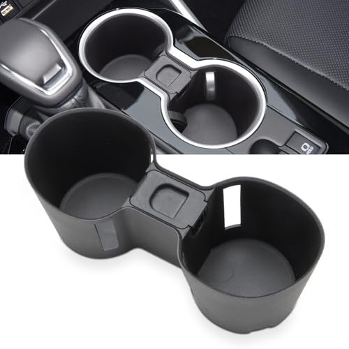 Insertos Portavasos para Toyota Highlander 2020-2026 Negro miniatura 1