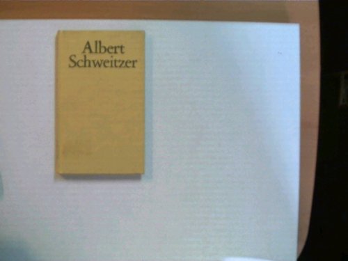 Albert Schweitzer Die Ehrfurcht Vor Dem Leben Die Lehre der Ehrfurcht vor dem Leben : Albert Schweitzer: Amazon.de