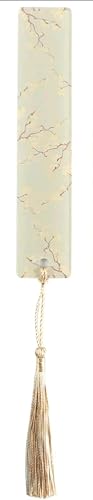 Floral Tassel Bookmarks, Translucent Design, Assorted Colours (3)