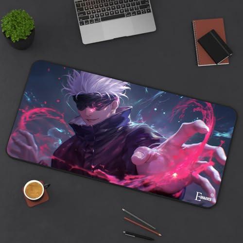Image of Anime fearturing Large Gaming Mouse Pad, Extended Desktop Mat, 58 x 28 cm (DS 22)
