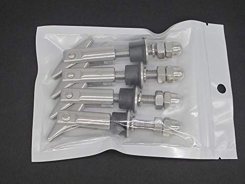 Toggle Anchor Bolts, Hollow Wall Anchors 304 Stainless Steel Scissors Type Heavy Duty X Anchor M8X110Mm, Pack Of 4 #TOP7