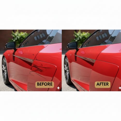 Image of Car Scratch Remover Touch Up Paint Pen Automotive Car Paint Pen Scratch Repair for Deep Scratches Special-Purpose (red)