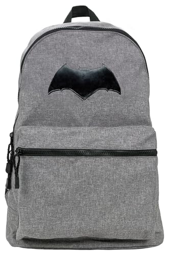 Justice League Movie Batman Logo Lightweight Backpack for Work School Daily Use Packable for Travel2
