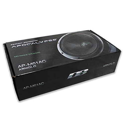 Deaf Bonce 6.5\" 180W RMS 4-Ohm Mid-Range Speaker Set Apocalypse Series AP-M61AC