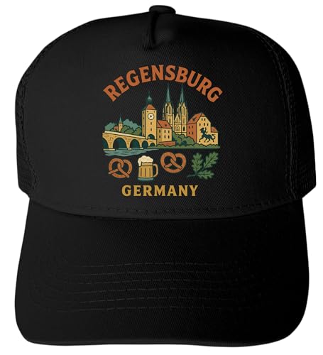 Gorra Unisex Trucker con Malla y Cierre Ajustable miniatura 1