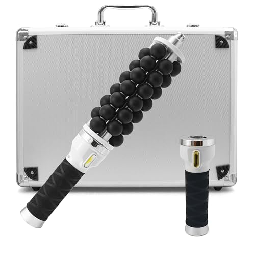 Elizia ETCRO02 Appareil de massage portable à micro-vibrations pour soulager les douleurs aux épaules et au cou Argenté