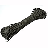 100ft Type III 7 Strand Core Paracord 550 Parachute (10# OD Green)