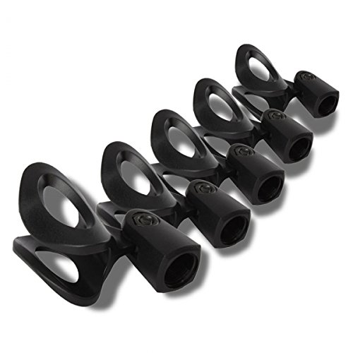 Focalwanna 5Pcs M-5 Mic Stand Accessory Small Plastic Clip Holder