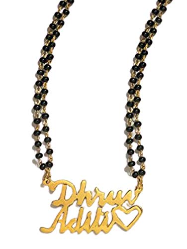 Buy Antiquestreet Gold Plated Dual Name 