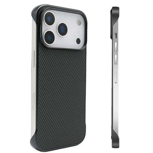 Coque texture fibre de carbone iPhone 17 Pro édition ES luxe
