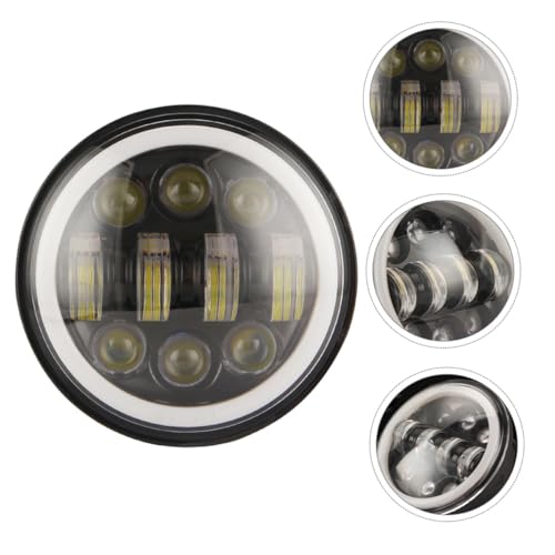 Faros LED proyector para motocicleta lámpara resistente para Harley custom 6