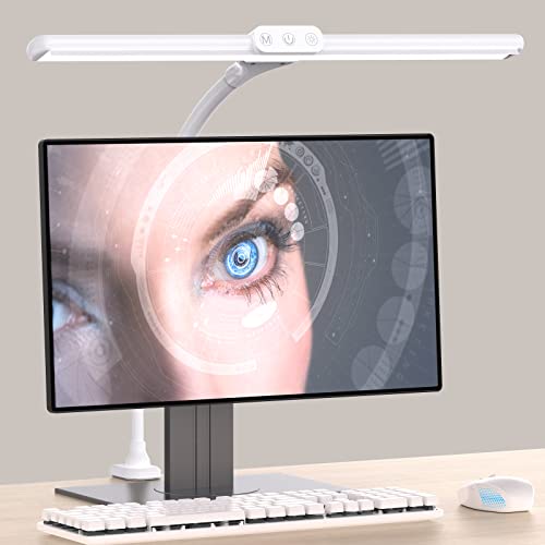 Lámpara de Escritorio LED Hokone con Abrazadera 9W con 5 modos de color...