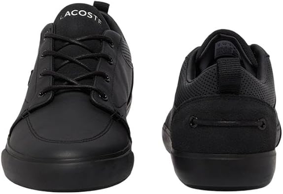 Lacoste Men's Bayliss Sneaker, Black, 11.5