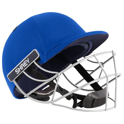 Image of Shrey Classic Steel Batting Fixed Visor Cricket Helmet for Men's